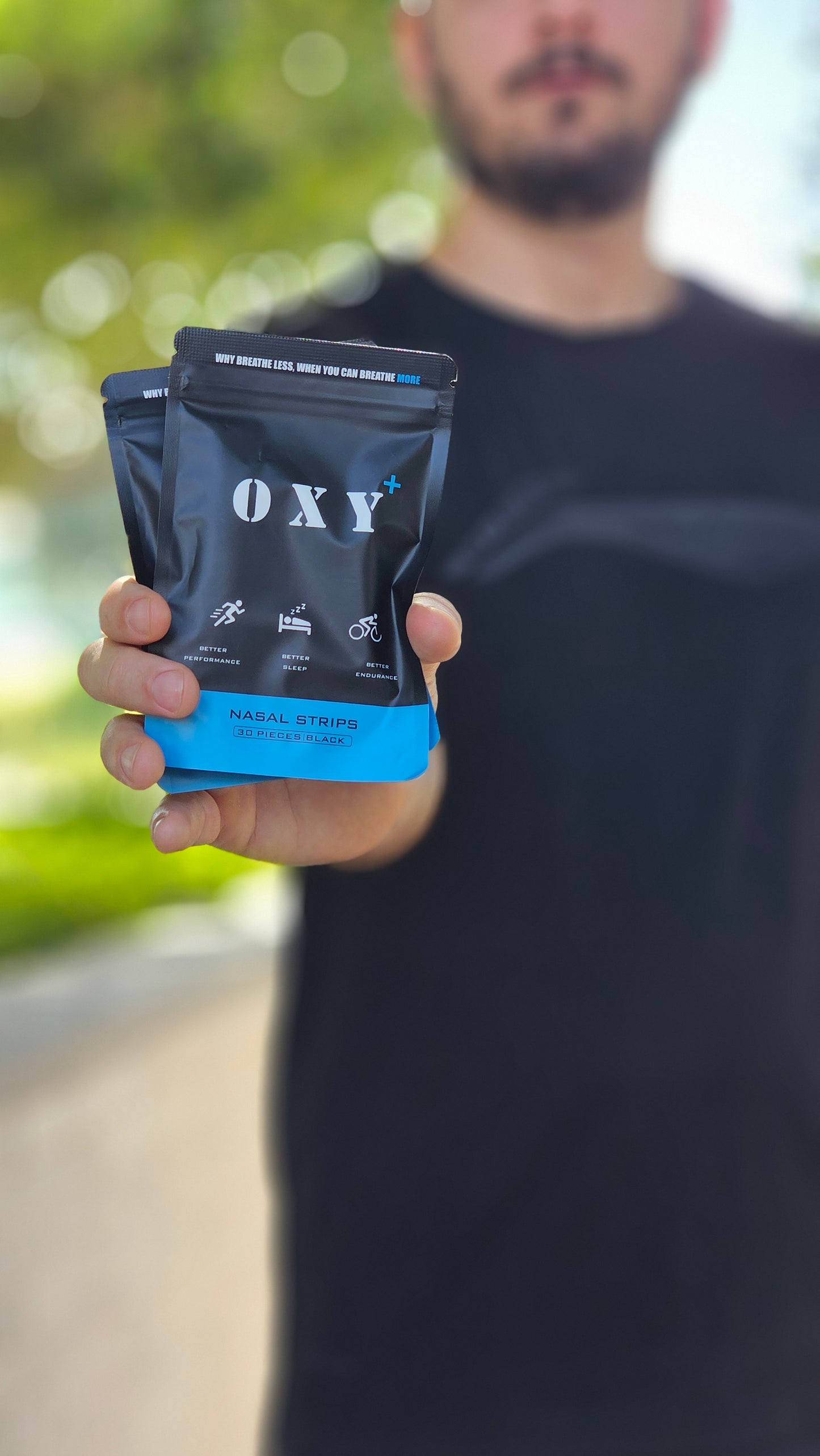 OXY PLUS NASAL STRIPS